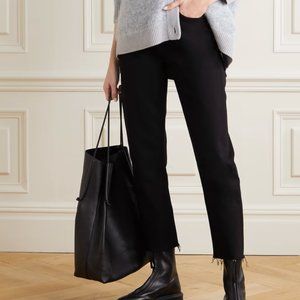 Redone 70s High Rise Stove Pipe Black Noir 28